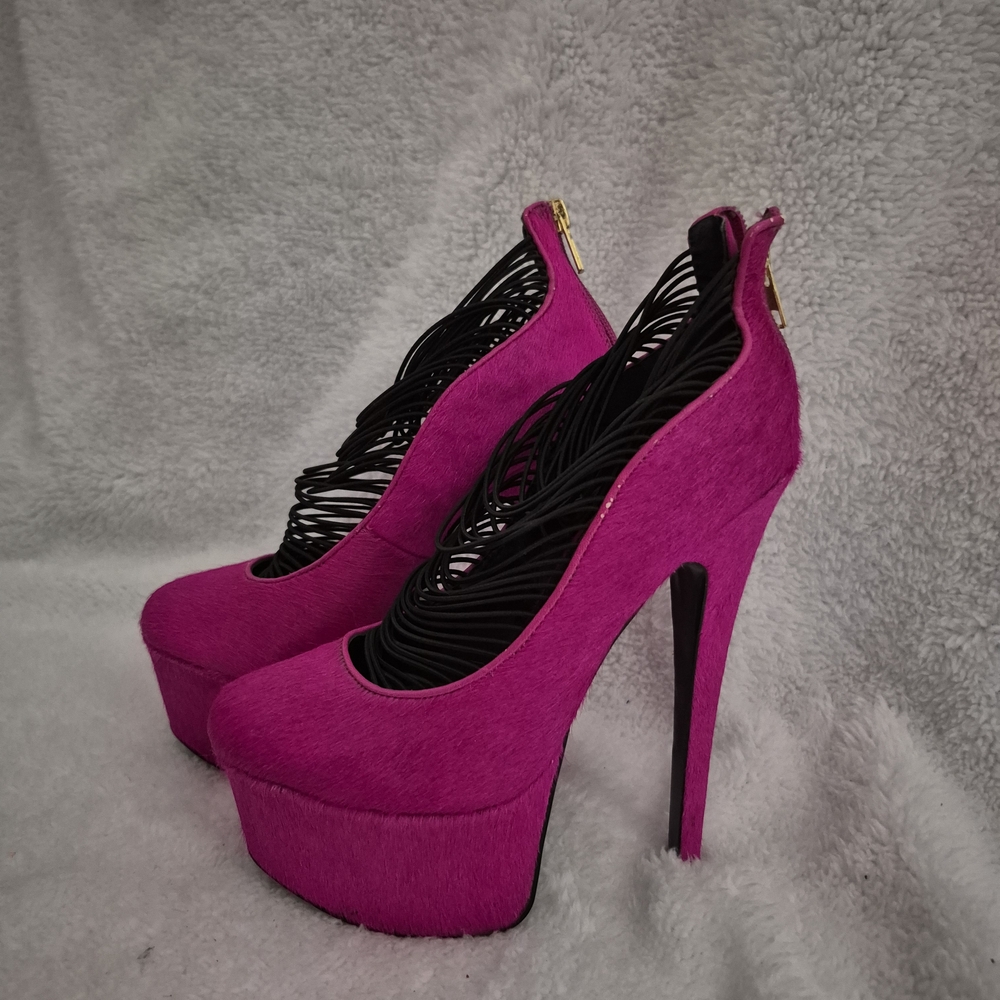 Elegant Pink High Heels